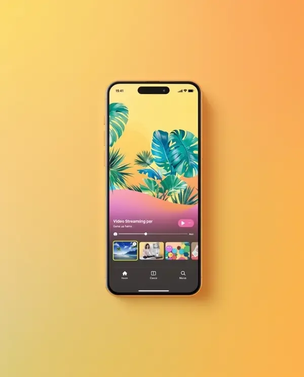 花都影院APP手机端界面展示